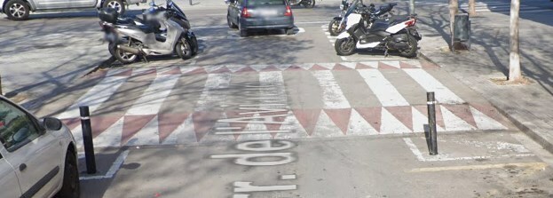 Imatge pels mitjans: Pasos de peatones elevados