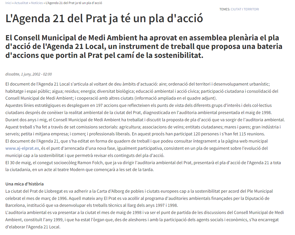 Imagen para los medios: Millorar la participació i el compromís amb més i millor informació