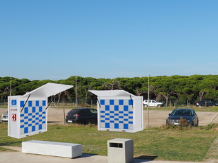 Model de guixetes intel·ligents a la platja del Prat