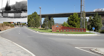 "El Prat de Llobregat" en las rotondas